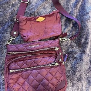 Mz wallace Crosby crossbody wild plum Rare color